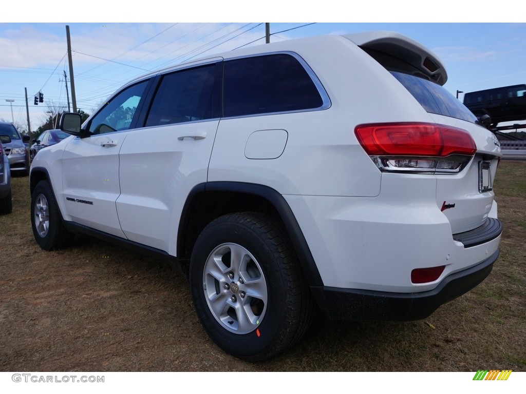 2017 Grand Cherokee Laredo - Bright White / Black photo #2