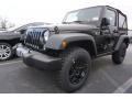 2017 Black Jeep Wrangler Sport 4x4  photo #1
