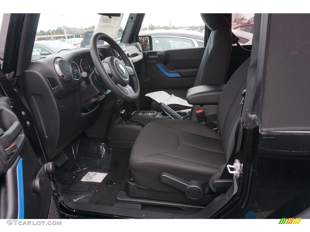 2017 Wrangler Sport 4x4 - Black / Black photo #5