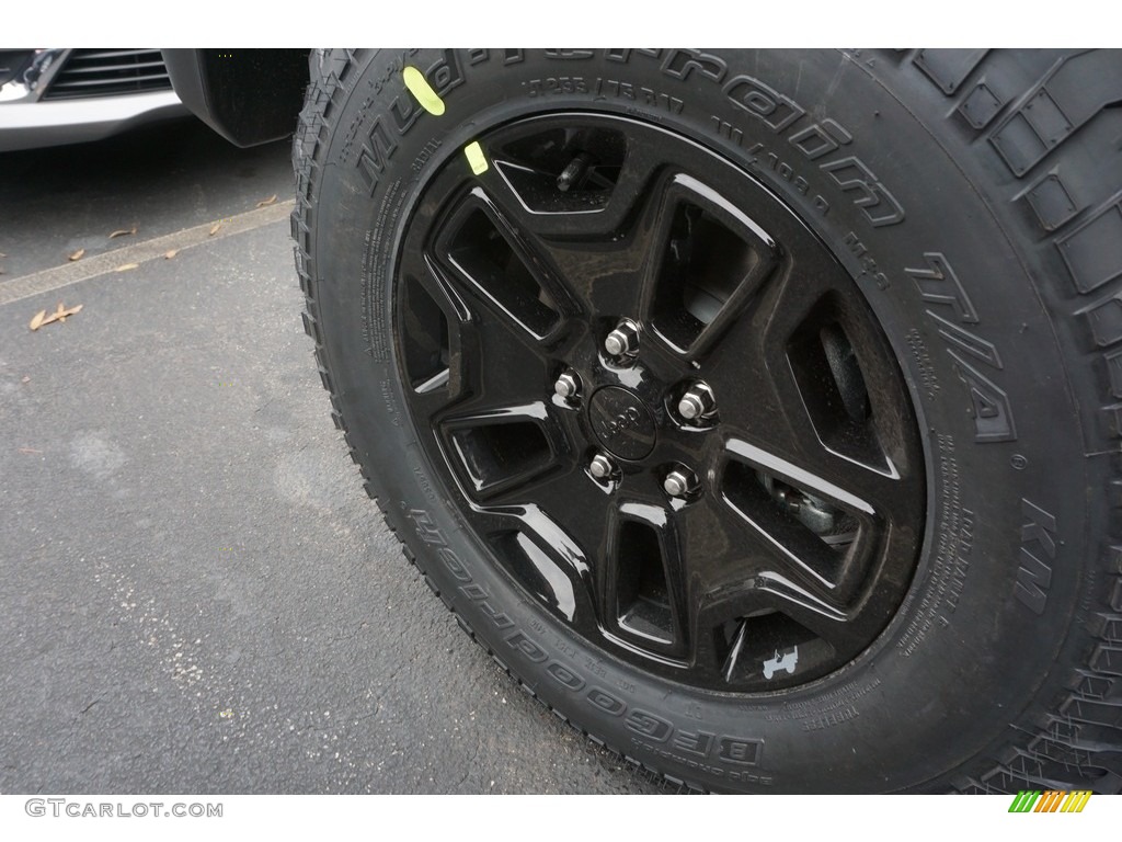 2017 Wrangler Sport 4x4 - Black / Black photo #7
