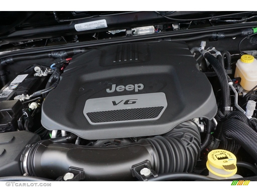 2017 Wrangler Sport 4x4 - Black / Black photo #9