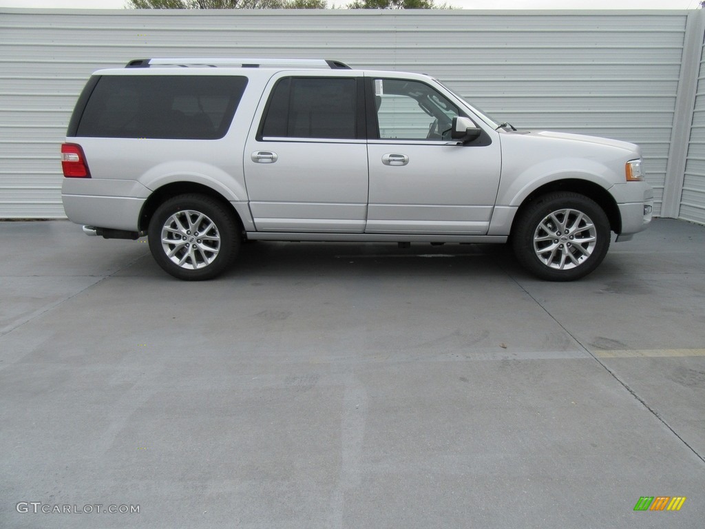 Ingot Silver 2017 Ford Expedition EL Limited Exterior Photo #117710828