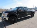 2011 Tuxedo Black Ford F350 Super Duty Lariat Crew Cab 4x4  photo #1