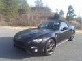 2017 Nero Cinema Jet Black Fiat 124 Spider Abarth Roadster  photo #2