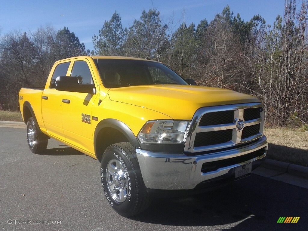 Detonator Yellow 2017 Ram 2500 Tradesman Crew Cab 4x4 Exterior Photo #117713006