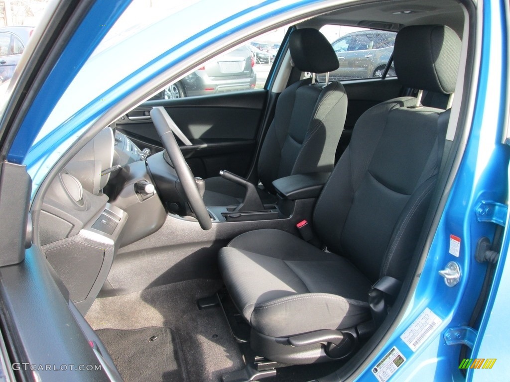 2010 MAZDA3 s Sport 5 Door - Celestial Blue Mica / Black photo #15