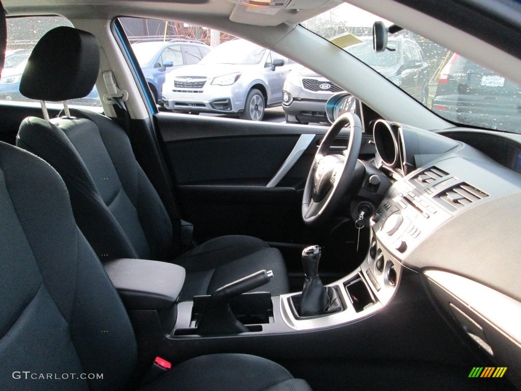 2010 MAZDA3 s Sport 5 Door - Celestial Blue Mica / Black photo #16