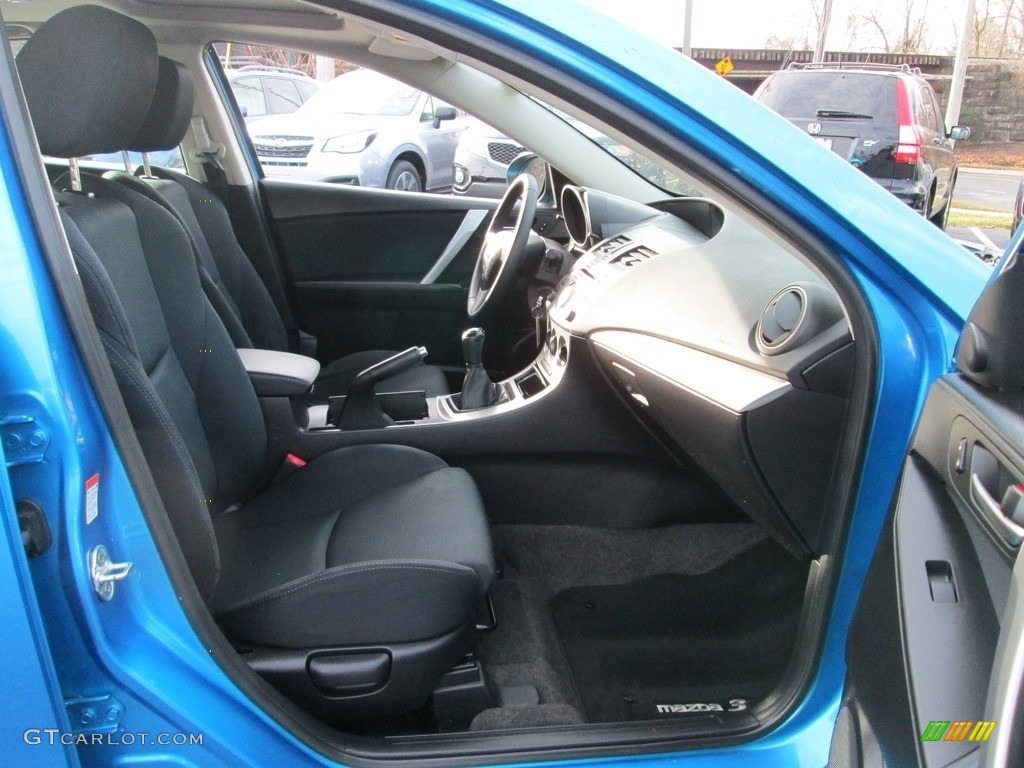 2010 MAZDA3 s Sport 5 Door - Celestial Blue Mica / Black photo #17