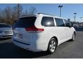 2014 Super White Toyota Sienna LE  photo #3