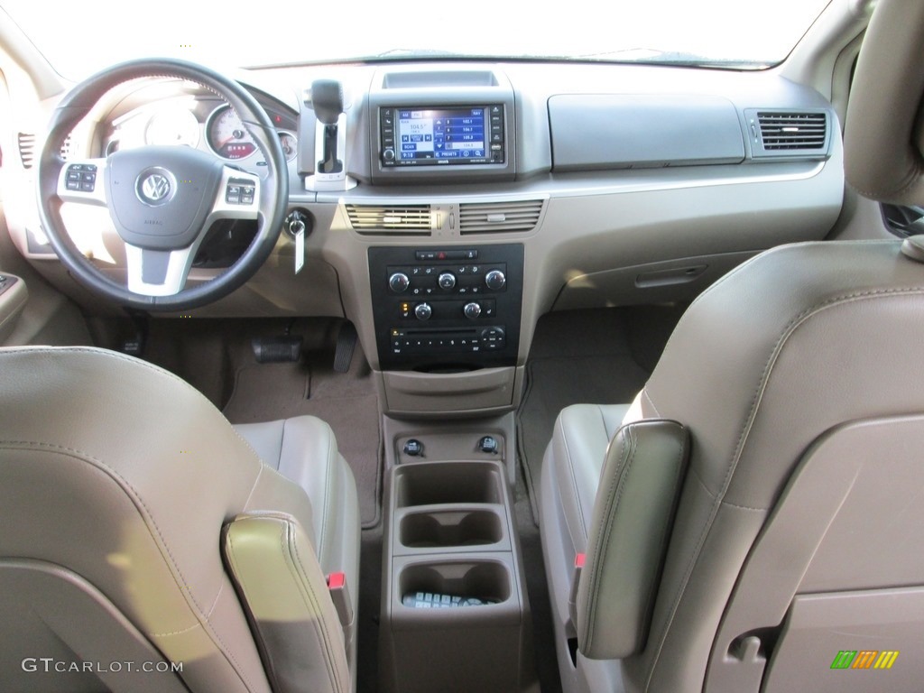 2011 Routan SE - Twilight Gray Metallic / Sierra Stone photo #26