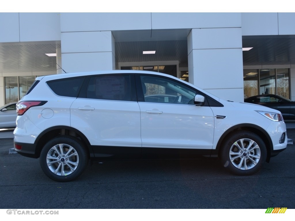 2017 Escape SE - Oxford White / Charcoal Black photo #2