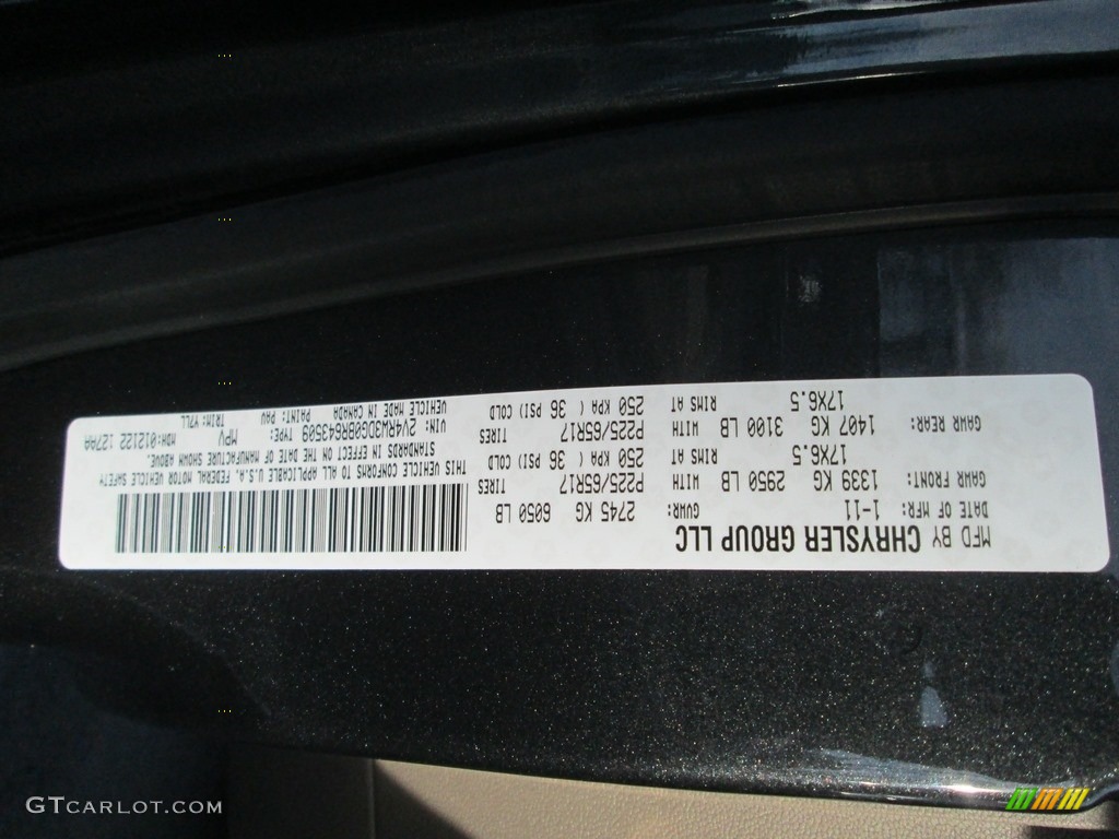2011 Routan SE - Twilight Gray Metallic / Sierra Stone photo #31