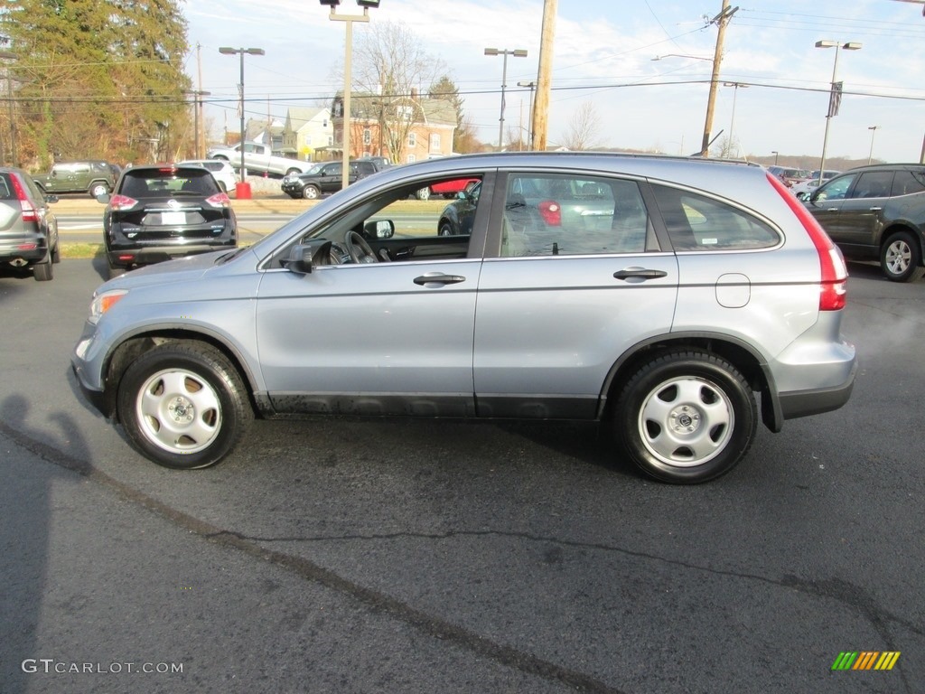 2009 CR-V LX 4WD - Glacier Blue Metallic / Gray photo #9