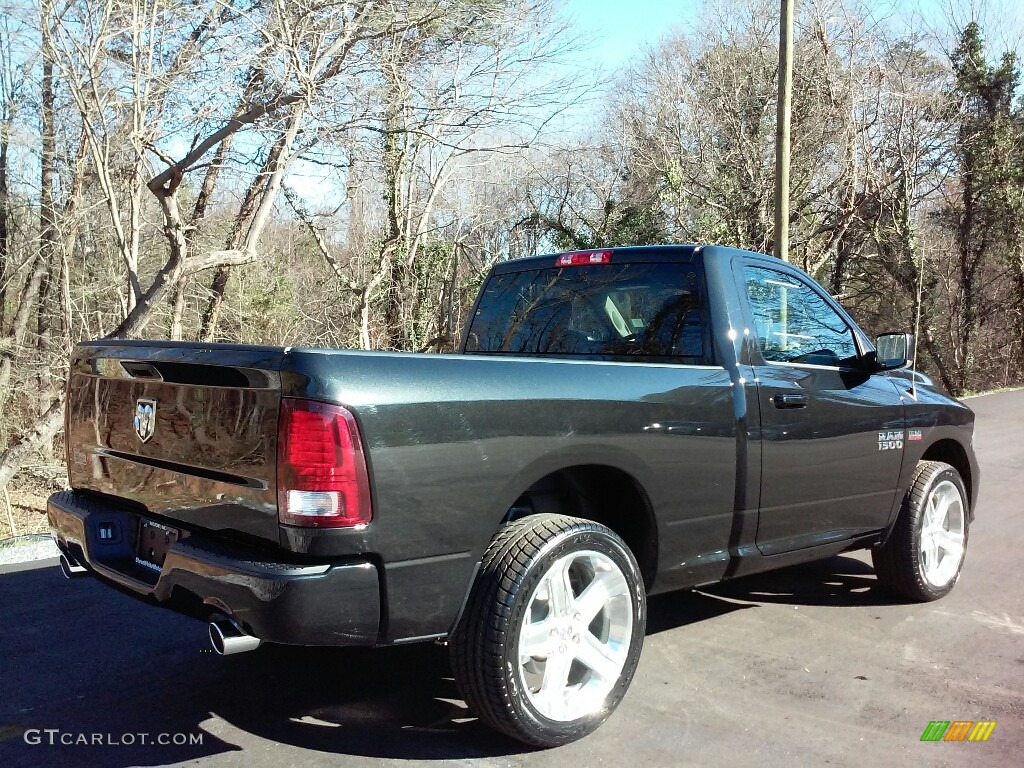 2017 1500 Sport Regular Cab - Brilliant Black Crystal Pearl / Black photo #7