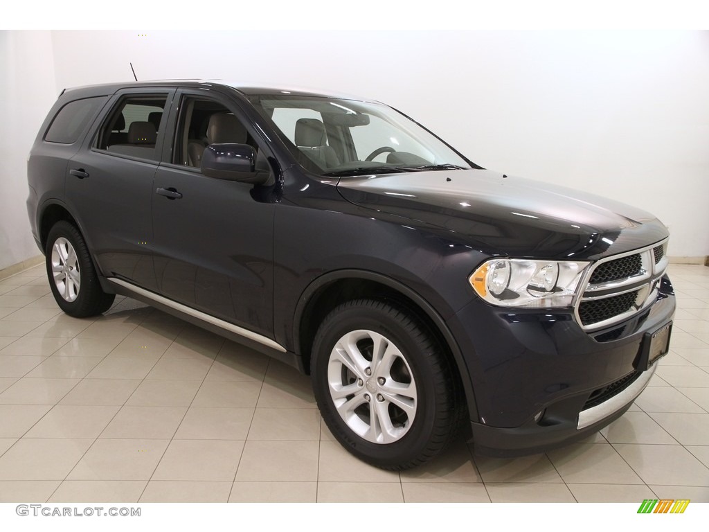 2013 Durango SXT AWD - True Blue Pearl / Dark Graystone/Medium Graystone photo #1