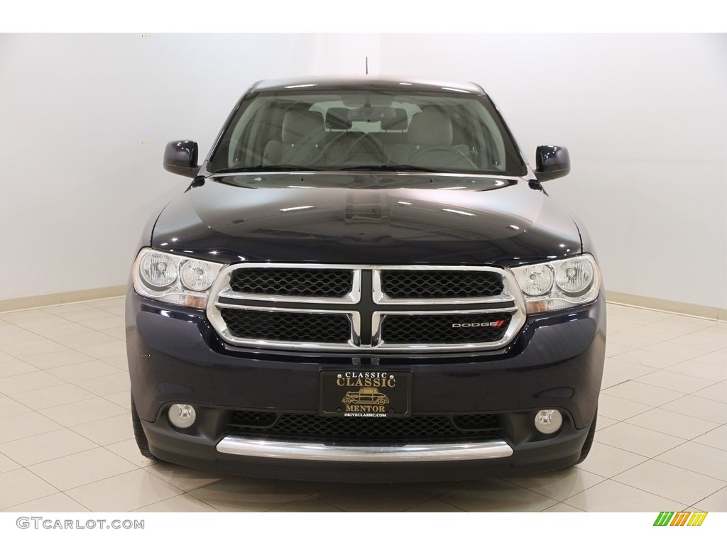 2013 Durango SXT AWD - True Blue Pearl / Dark Graystone/Medium Graystone photo #2