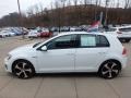 Pure White 2016 Volkswagen Golf GTI 4 Door 2.0T S Exterior