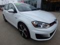 Pure White 2016 Volkswagen Golf GTI 4 Door 2.0T S Exterior