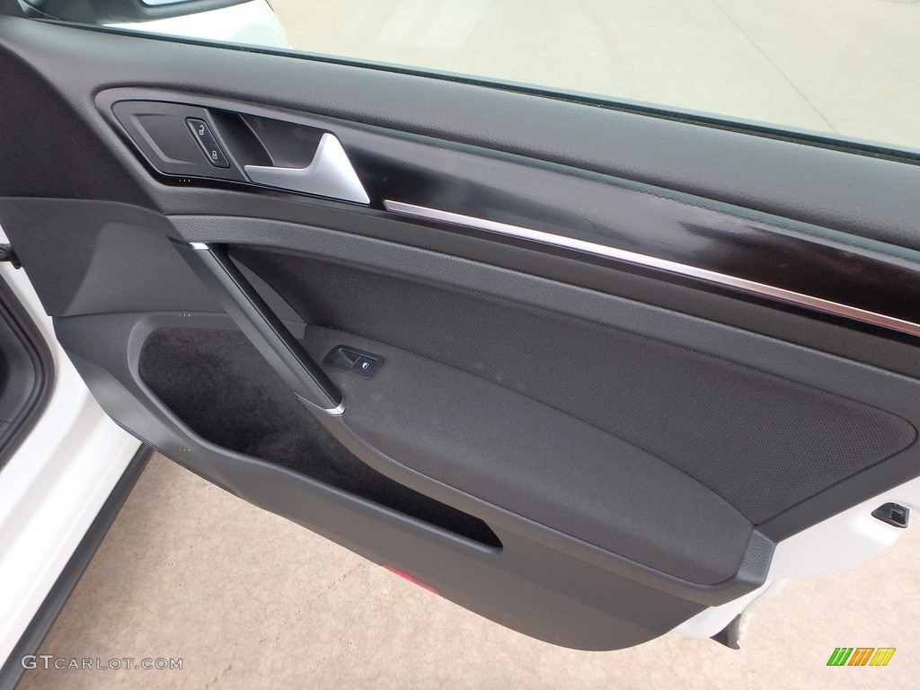 2016 Volkswagen Golf GTI 4 Door 2.0T S Titan Black Door Panel Photo #117716297