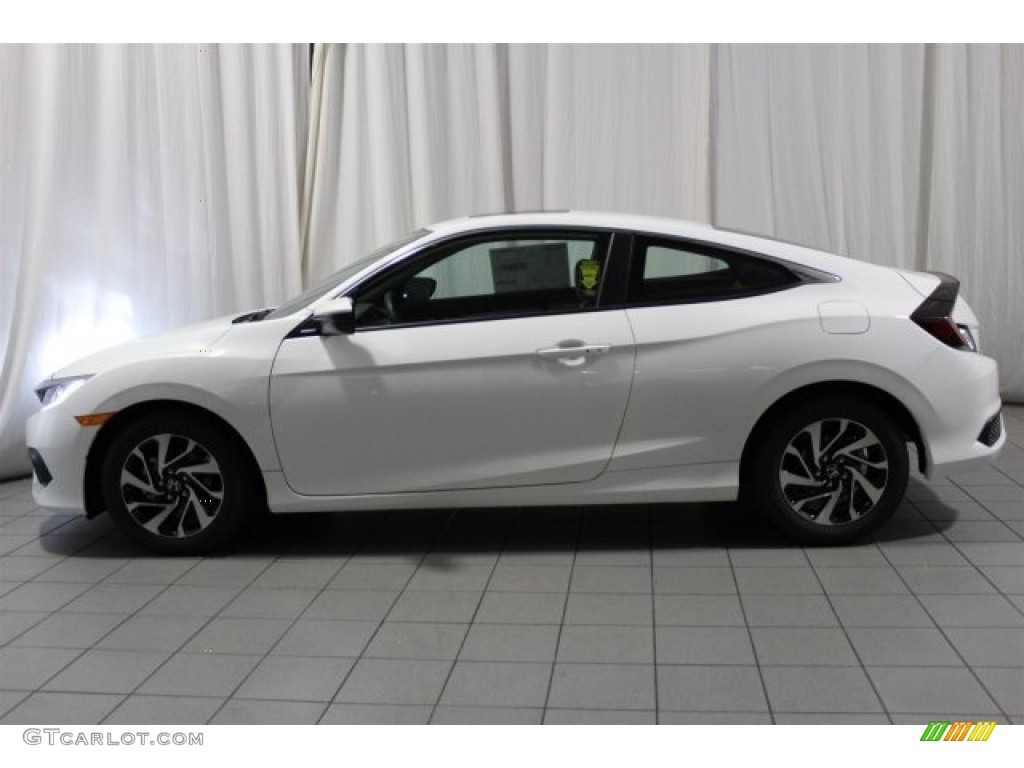 Taffeta White 2017 Honda Civic LX-P Coupe Exterior Photo #117718310