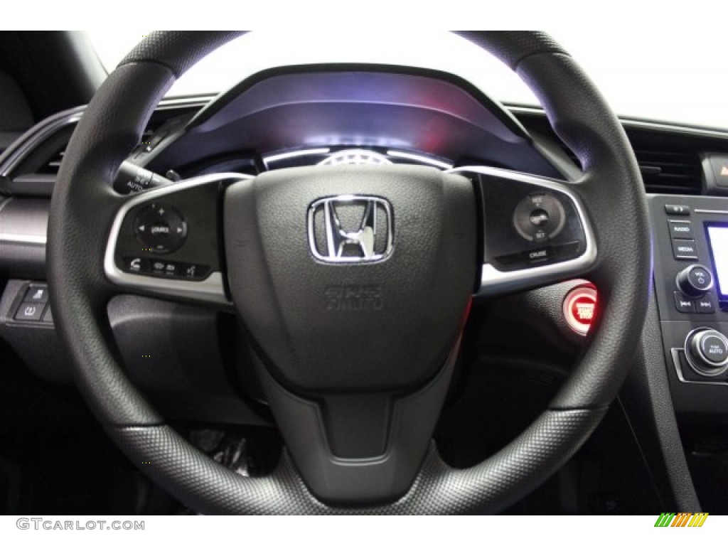 2017 Honda Civic LX-P Coupe Steering Wheel Photos