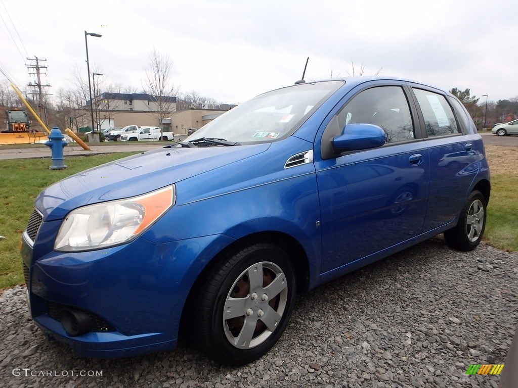 2009 Aveo Aveo5 LT - Bright Blue / Charcoal photo #1