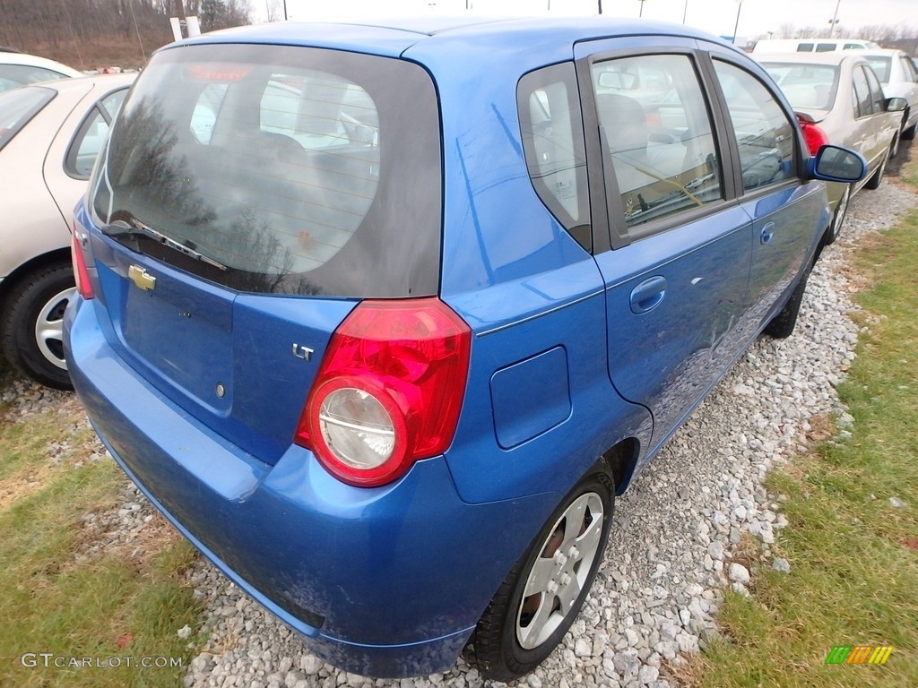 2009 Aveo Aveo5 LT - Bright Blue / Charcoal photo #4