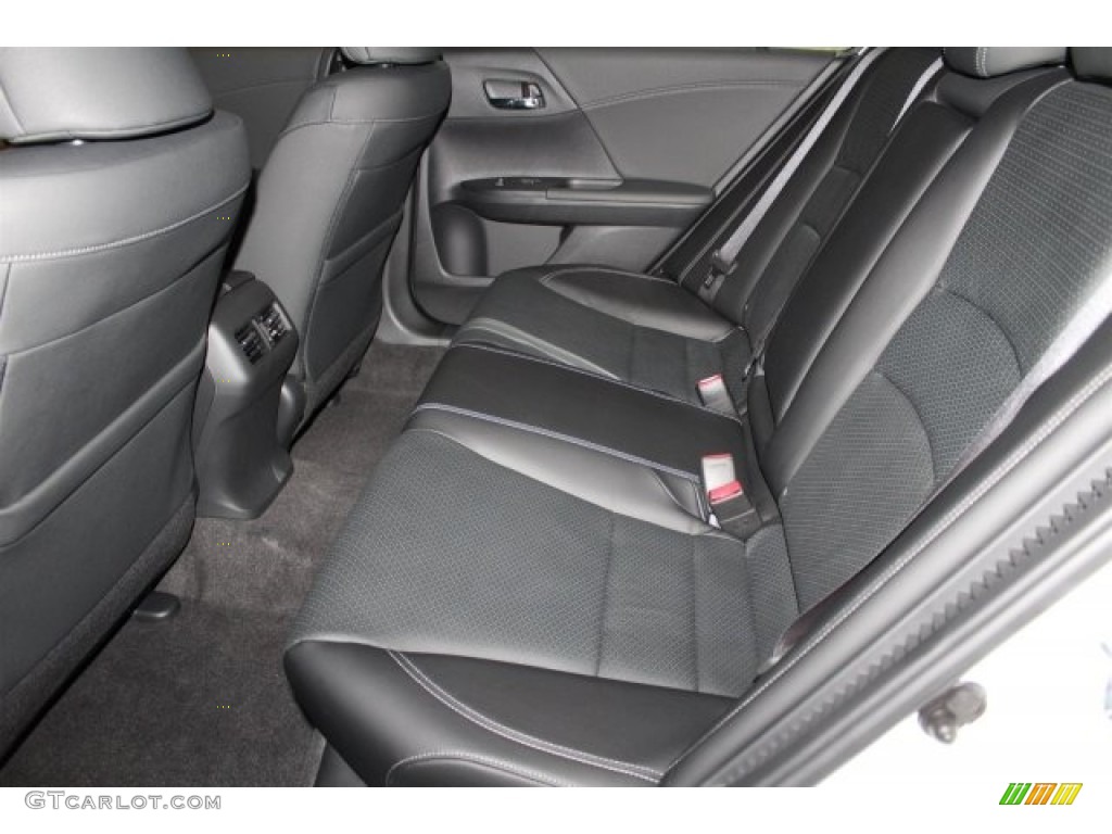 2017 Honda Accord Hybrid Touring Sedan Rear Seat Photo #117720497