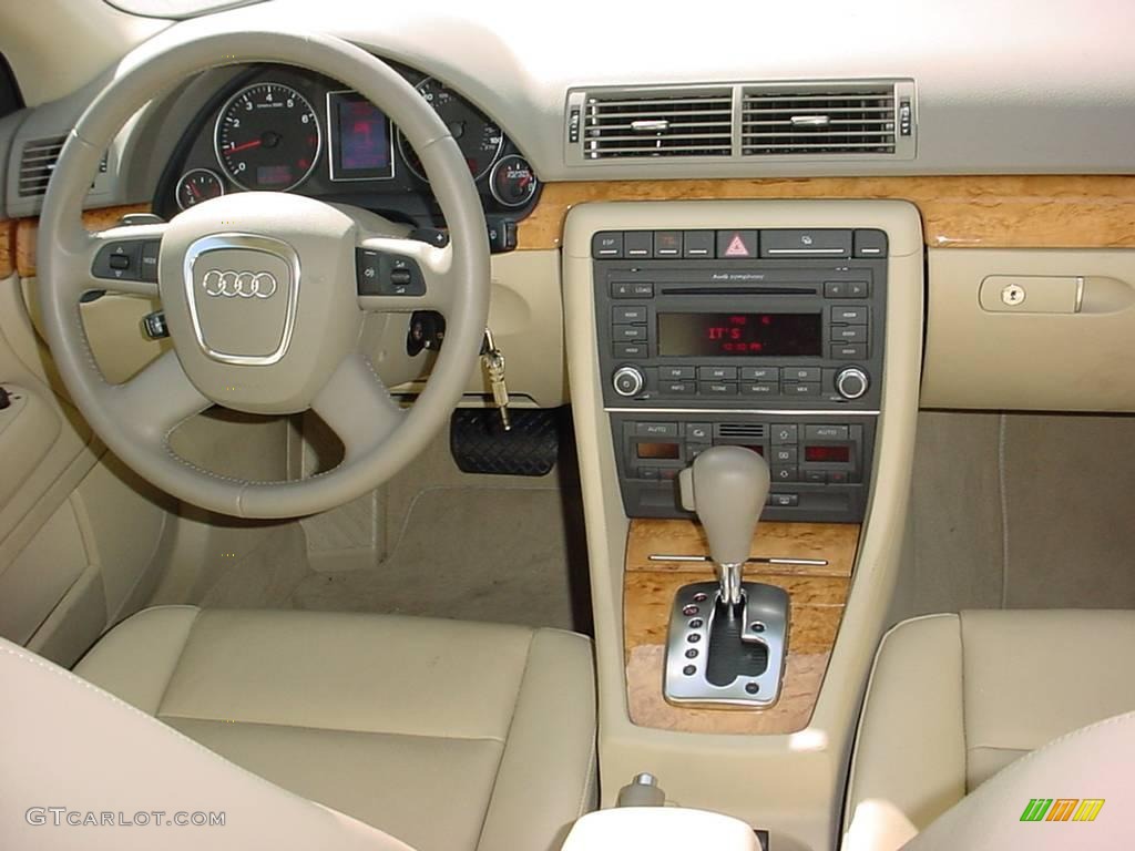 2008 A4 2.0T Special Edition Sedan - Ibis White / Beige photo #13