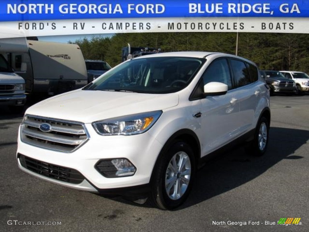 White Platinum Ford Escape