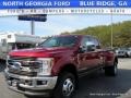 2017 Ruby Red Ford F350 Super Duty King Ranch Crew Cab 4x4  photo #1