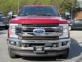 2017 Ruby Red Ford F350 Super Duty King Ranch Crew Cab 4x4  photo #8