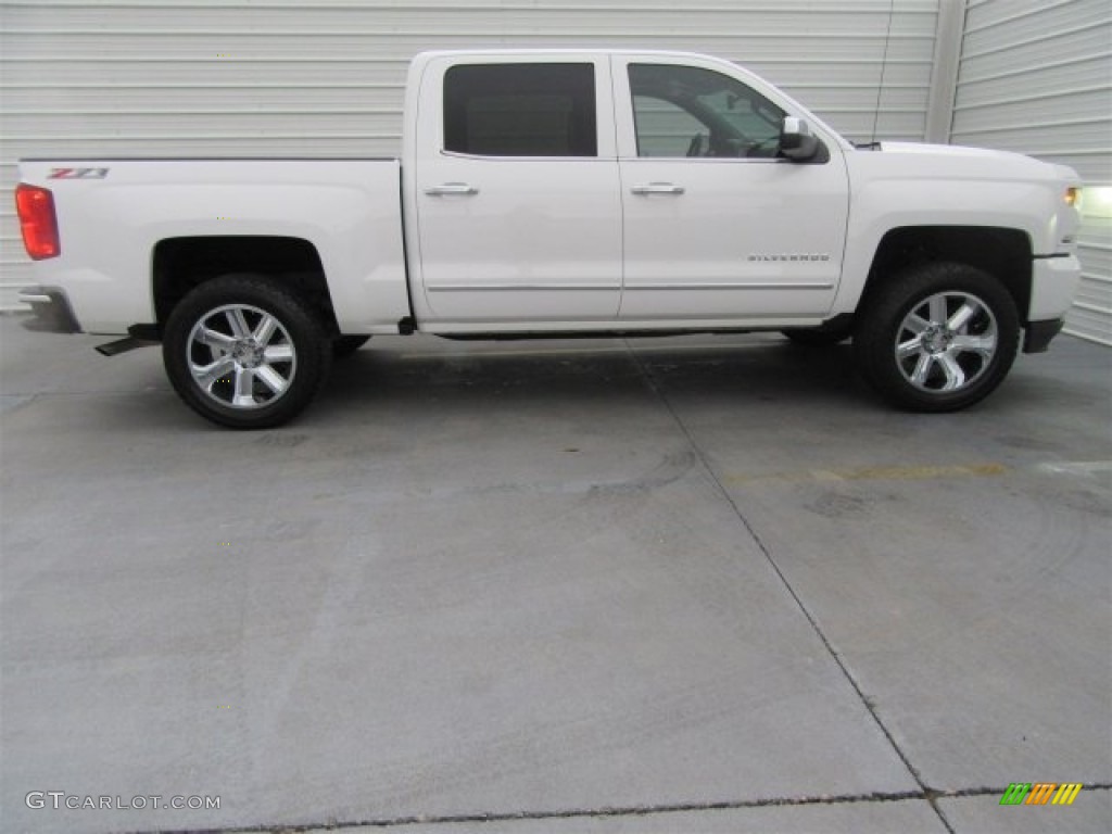 2016 Silverado 1500 LTZ Crew Cab 4x4 - Summit White / Jet Black photo #4