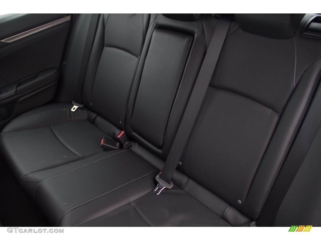 2017 Honda Civic EX-L Navi Hatchback Rear Seat Photo #117723968