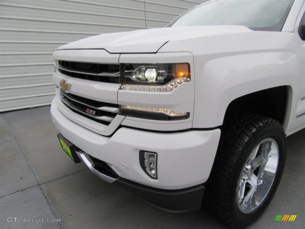 2016 Silverado 1500 LTZ Crew Cab 4x4 - Summit White / Jet Black photo #52