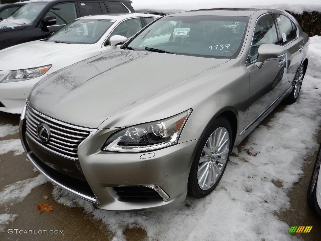 2017 LS 460 AWD - Atomic Silver / Black photo #1