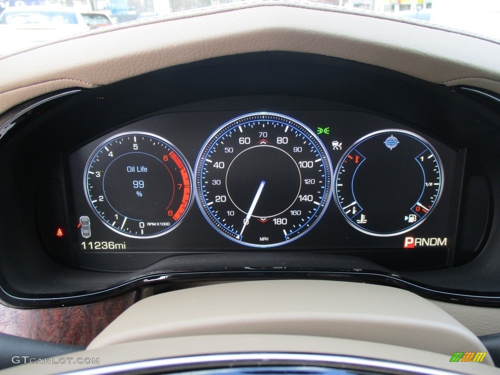 2015 CTS Vsport Premium Sedan - Black Diamond Tricoat / Light Cashmere/Medium Cashmere photo #13