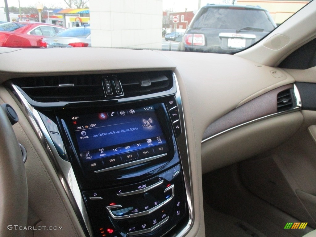 2015 CTS Vsport Premium Sedan - Black Diamond Tricoat / Light Cashmere/Medium Cashmere photo #16