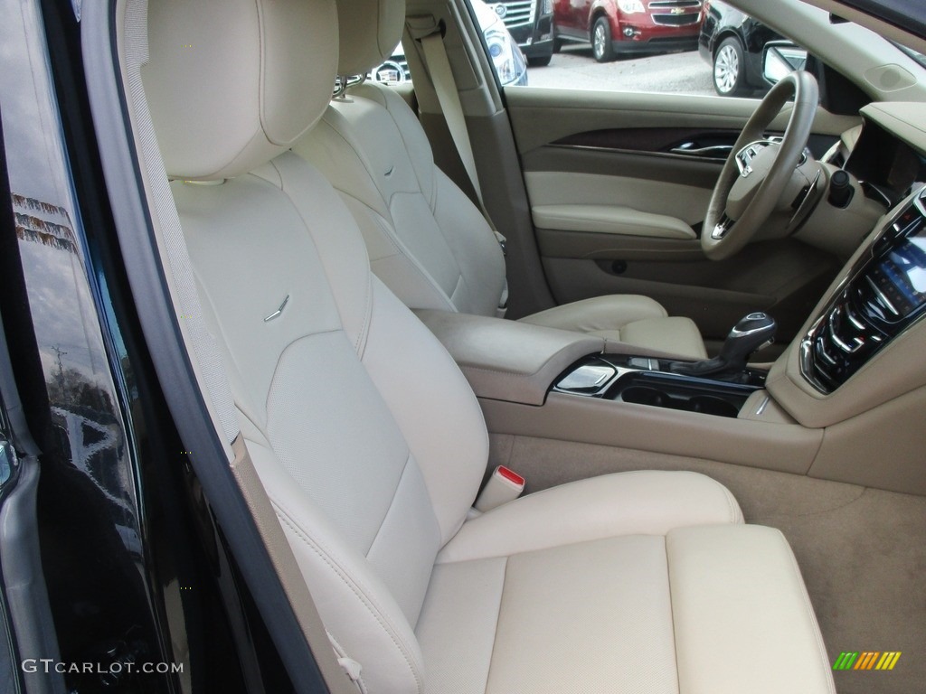 2015 CTS Vsport Premium Sedan - Black Diamond Tricoat / Light Cashmere/Medium Cashmere photo #19
