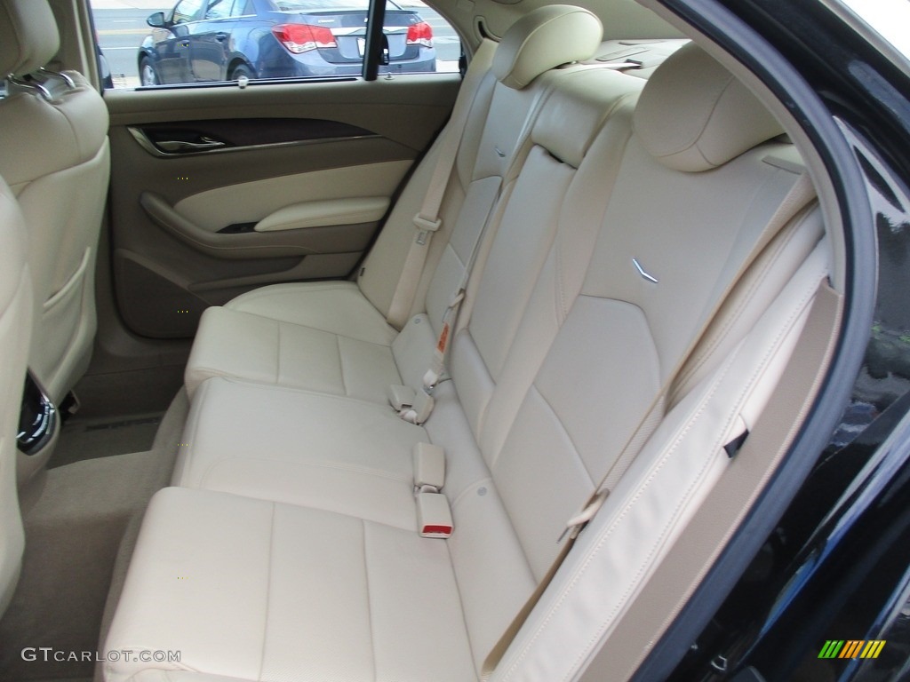 2015 CTS Vsport Premium Sedan - Black Diamond Tricoat / Light Cashmere/Medium Cashmere photo #22