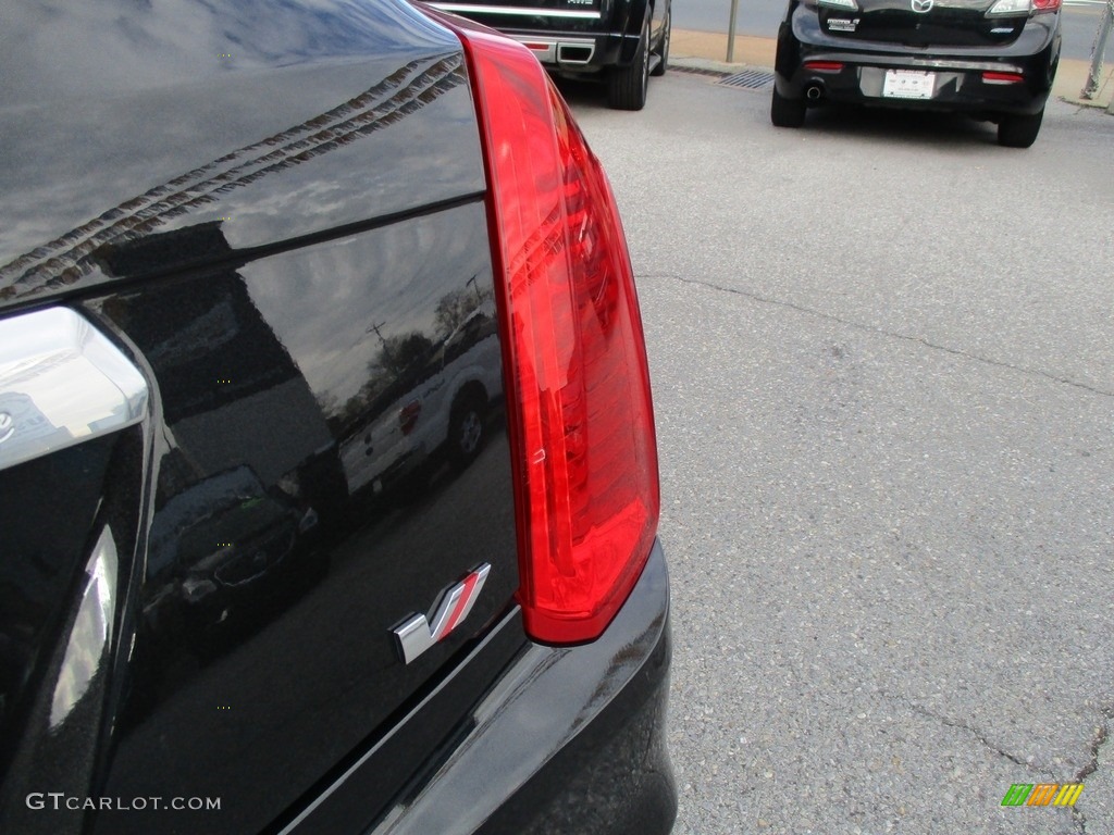 2015 CTS Vsport Premium Sedan - Black Diamond Tricoat / Light Cashmere/Medium Cashmere photo #34