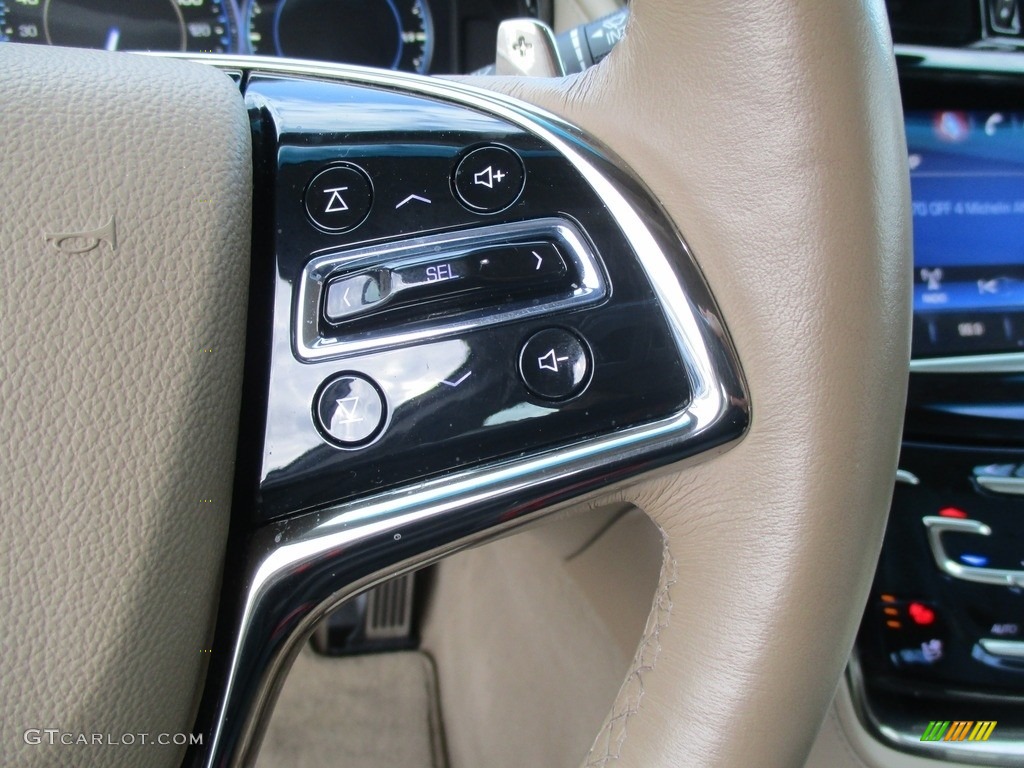 2015 CTS Vsport Premium Sedan - Black Diamond Tricoat / Light Cashmere/Medium Cashmere photo #39