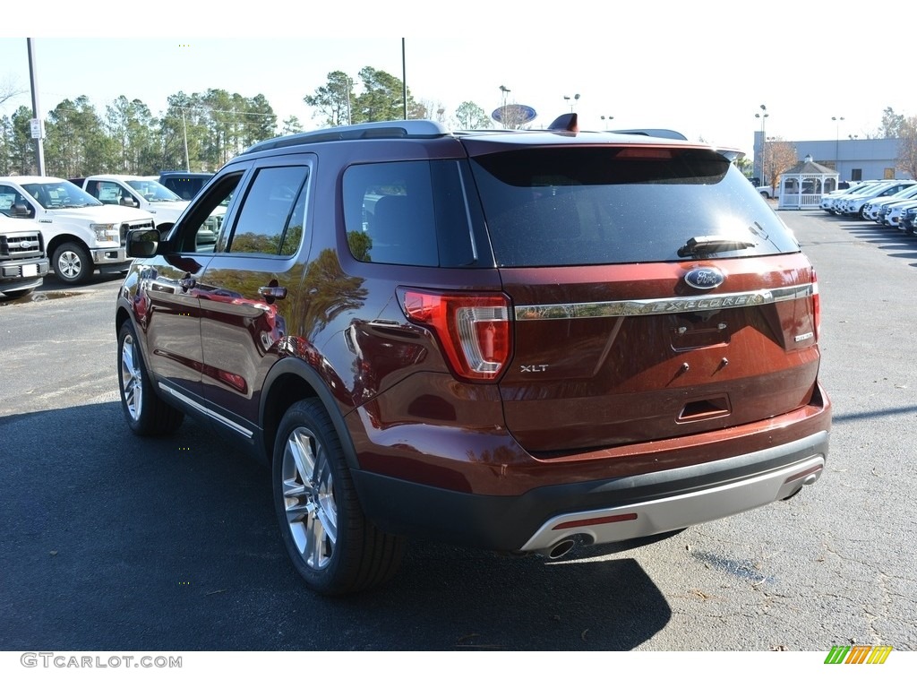 2016 Explorer XLT - Bronze Fire Metallic / Medium Light Camel photo #9