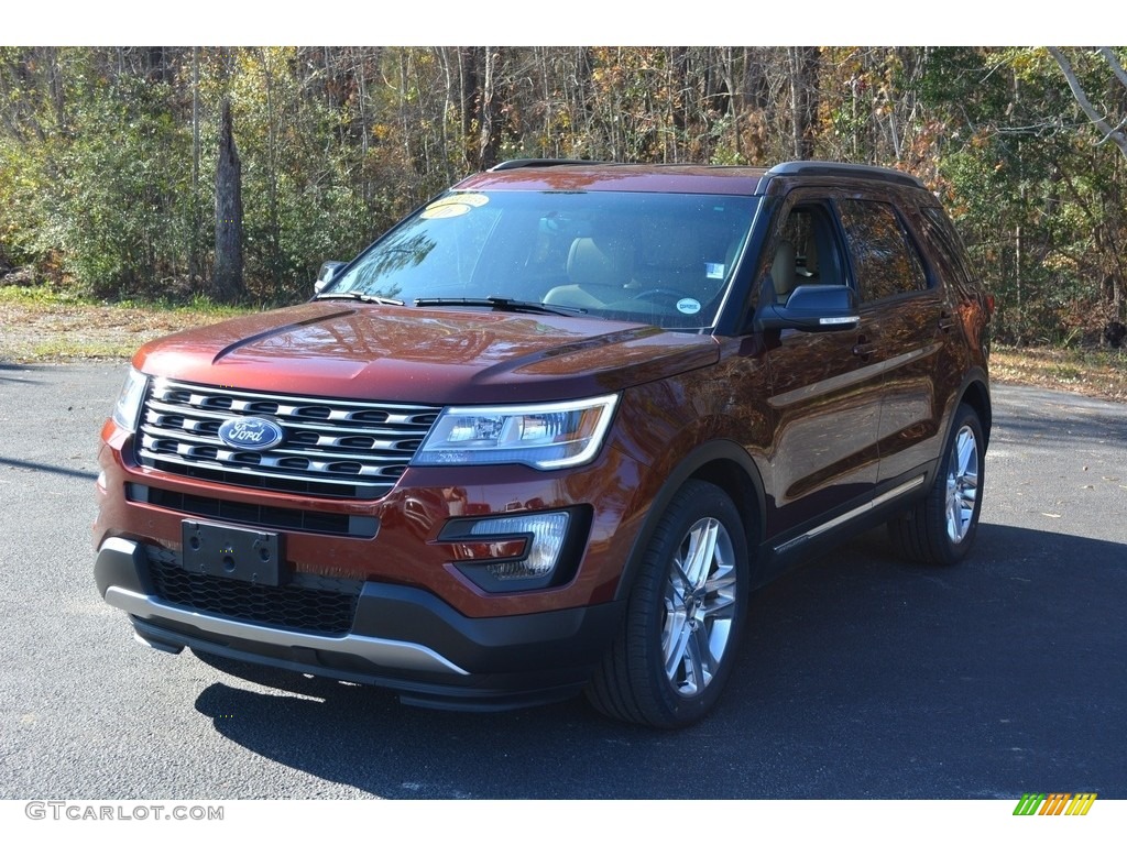 2016 Explorer XLT - Bronze Fire Metallic / Medium Light Camel photo #11