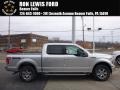 2017 Ingot Silver Ford F150 XLT SuperCrew 4x4  photo #1