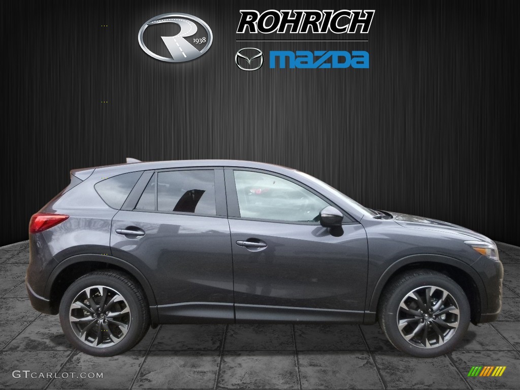 2016 CX-5 Grand Touring - Meteor Gray Mica / Black photo #2