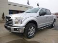 2017 Ingot Silver Ford F150 XLT SuperCrew 4x4  photo #6