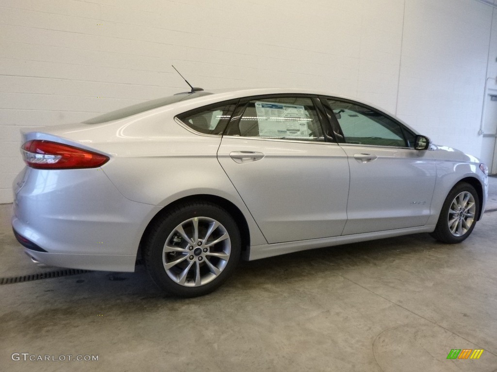 2017 Fusion Hybrid SE - Ingot Silver / Ebony photo #2