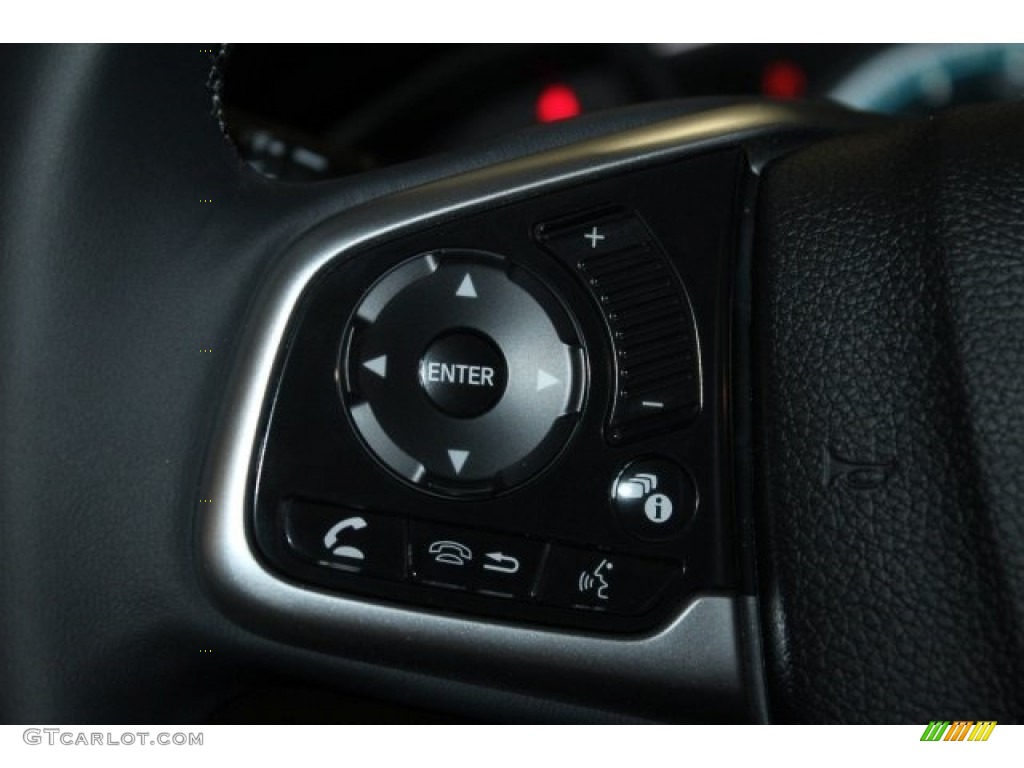 2017 Civic Touring Sedan - Modern Steel Metallic / Gray photo #13