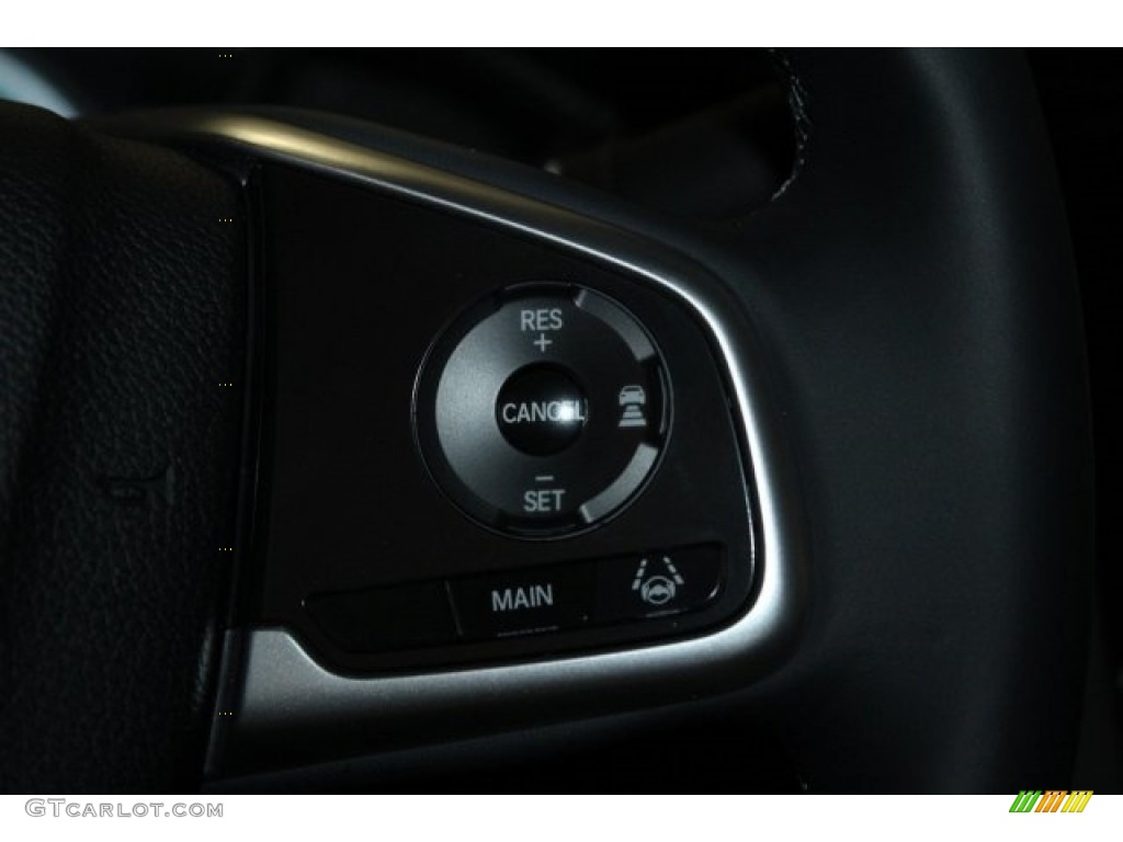 2017 Civic Touring Sedan - Modern Steel Metallic / Gray photo #14